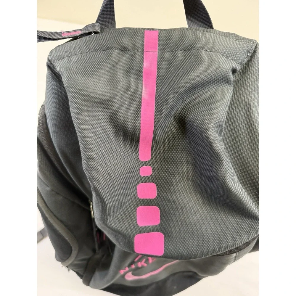 Nike‎ Elite Basketball Backpack Black Pink Edition Large Gym Bag